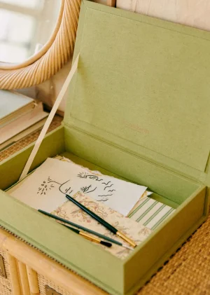 Sezane Boîte Rangement- Senteurs & Papeterie