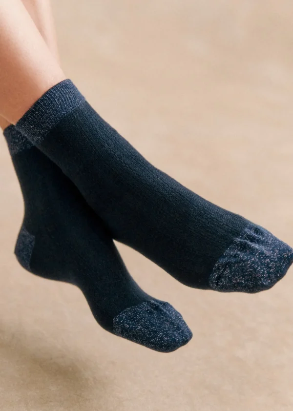 Sezane Chaussettes Bianca- Chaussettes