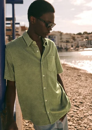 Sezane Chemise Aldo- Le Bain | Chemises manches courtes