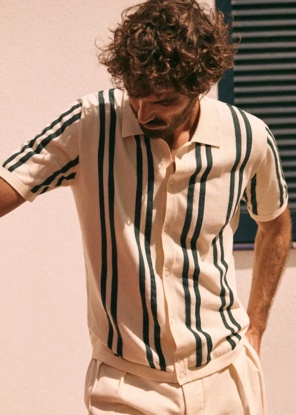 Sezane Chemise Braden- Chemises & Blouses | Chemises rayures