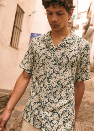 Sezane Chemise Holt Coton Léger- Chemises manches courtes