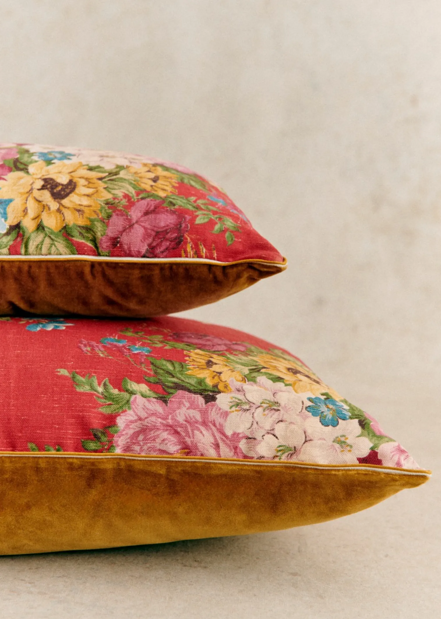 Sezane Coussin Vintage - Très Grand Modèle- La Sélection Vintage | Les Tissus