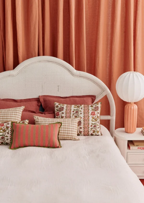 Sezane Ensemble De Chambre Vintage : Tête De Lit Et Paire De Chevets- La Sélection Vintage