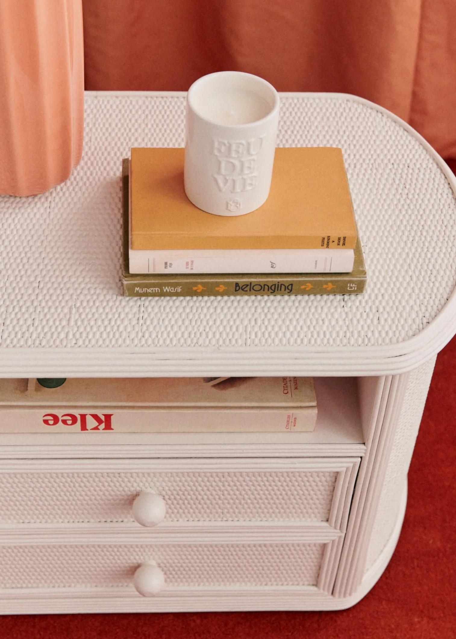 Sezane Ensemble De Chambre Vintage : Tête De Lit Et Paire De Chevets- La Sélection Vintage