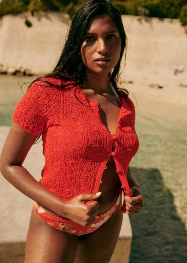 Sezane Gilet Milane- Maille