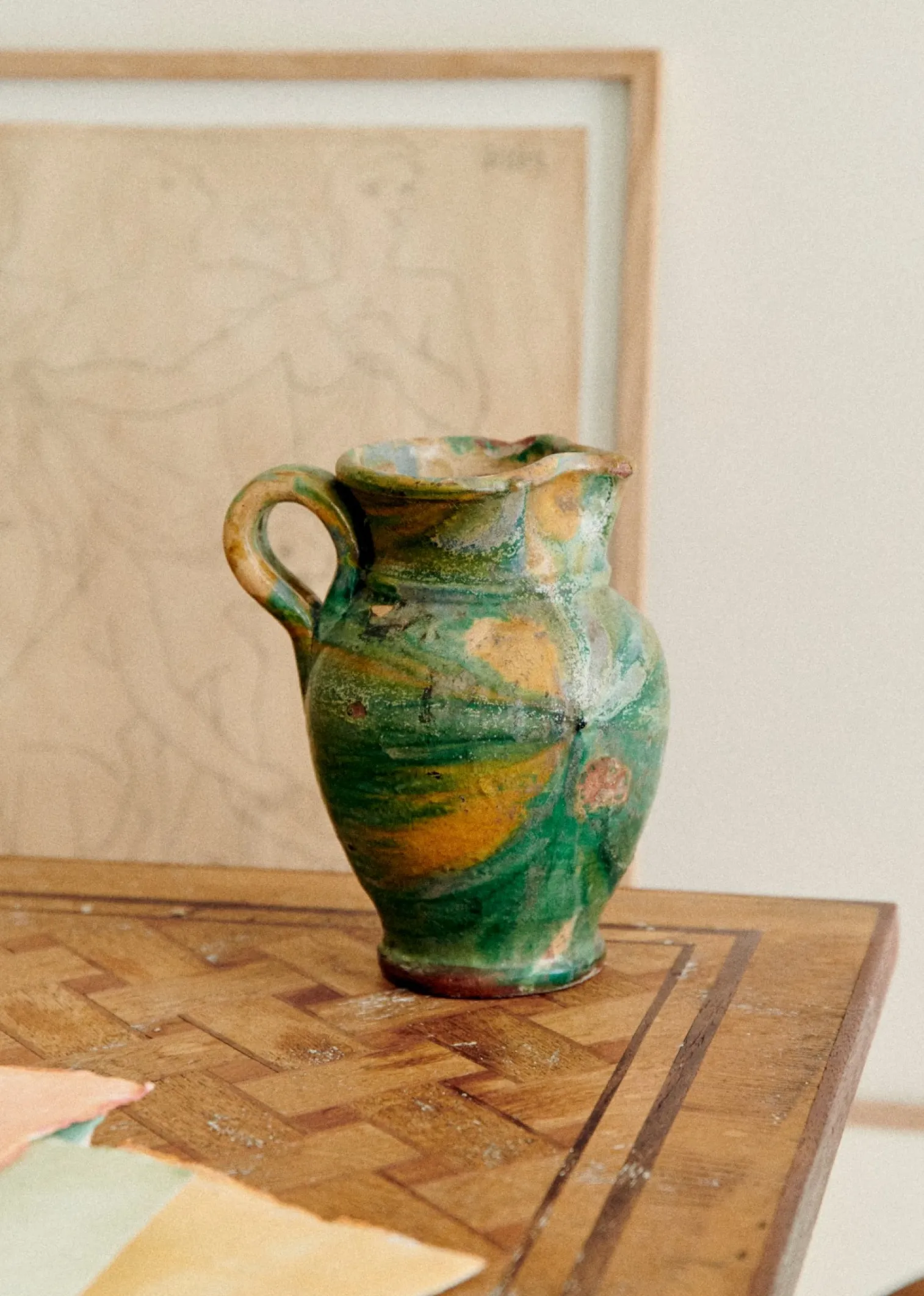 Sezane Jarre Italienne Vintage Petit Modèle- La Sélection Vintage