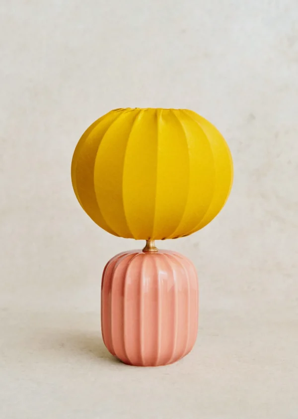 Sezane Lampe Traviata Petit Modèle - Rose Amalfi- Les Lumières