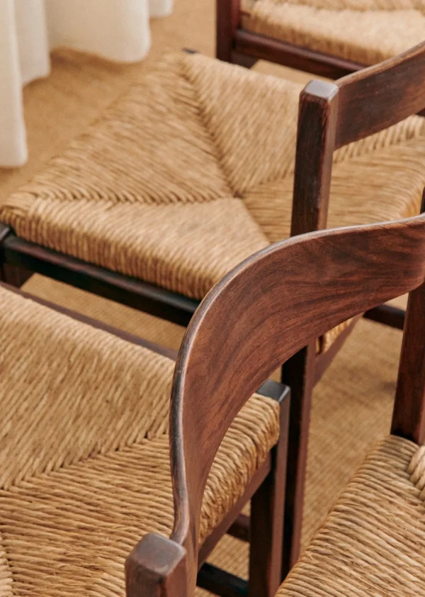 Sezane Lot De 4 Chaises Italiennes Années 1970- La Sélection Vintage