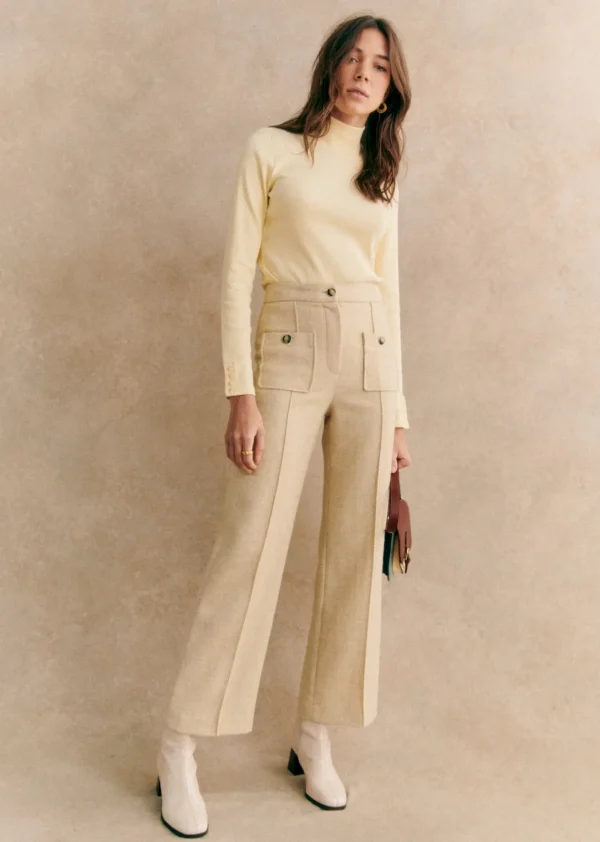 Sezane Pantalon Emilio- 7/8ème | Tous les Pantalons & Combinaisons