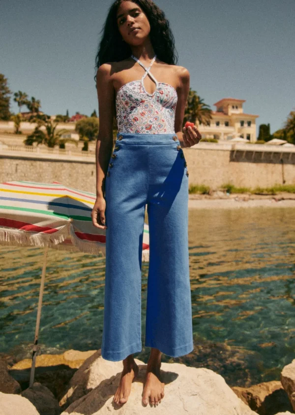 Sezane Pantalon Marino Crop- 7/8ème | Tous les Pantalons & Combinaisons