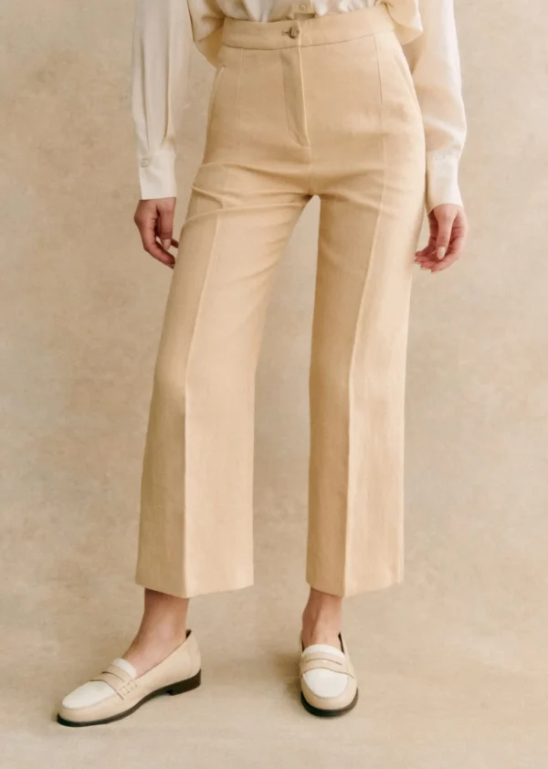 Sezane Pantalon  Martin Crop- 7/8ème | Tous les Pantalons & Combinaisons