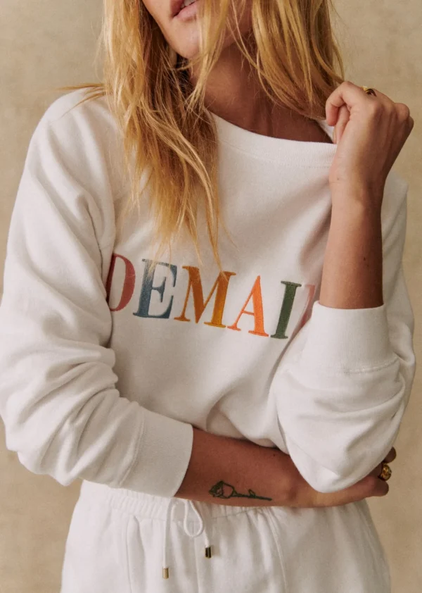Sezane Sweat-Shirt Demain - Création Solidaire- Sweats