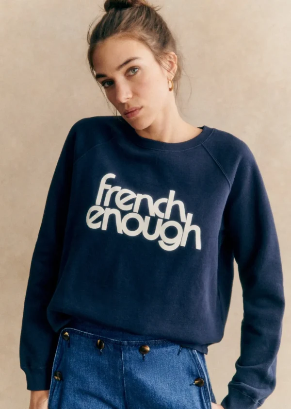 Sezane Sweat-Shirt French Enough- Sweats