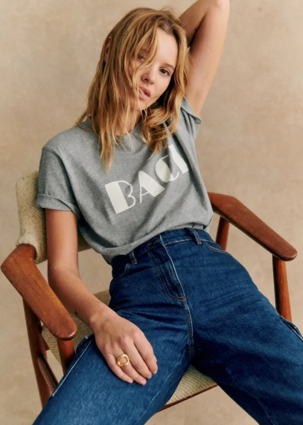 Sezane T-Shirt Baci- T-shirts