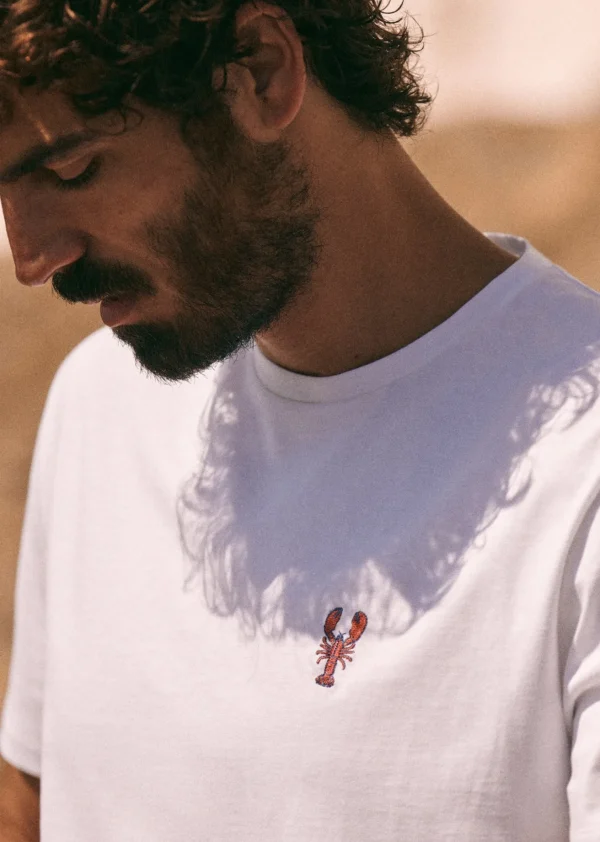 Sezane T-Shirt Homard- T-shirts | Le Bain