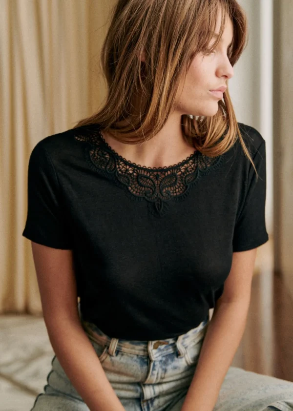 Sezane T-shirt Mina- T-shirts