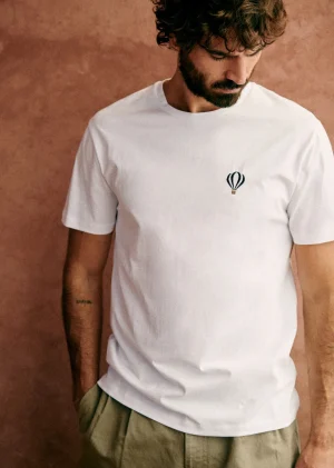 Sezane T-Shirt Montgolfière- T-shirts motif | T-shirts manches courtes