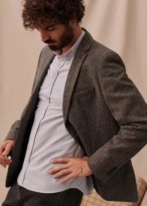 Sezane Veste Lucas Tweed- Vestes formelles